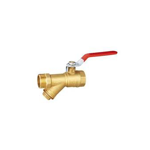 Brass Y-Strainer/Ball Valve Combination, C x C - Huaping Intelligent  Control Technology
